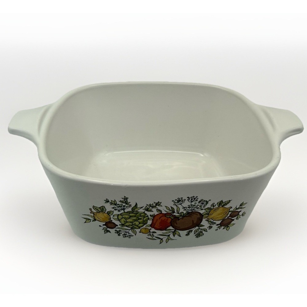 Vintage Corning Ware Spice of Life Mini Casserole Dish P-43-B No Lid 2 3/4 cup